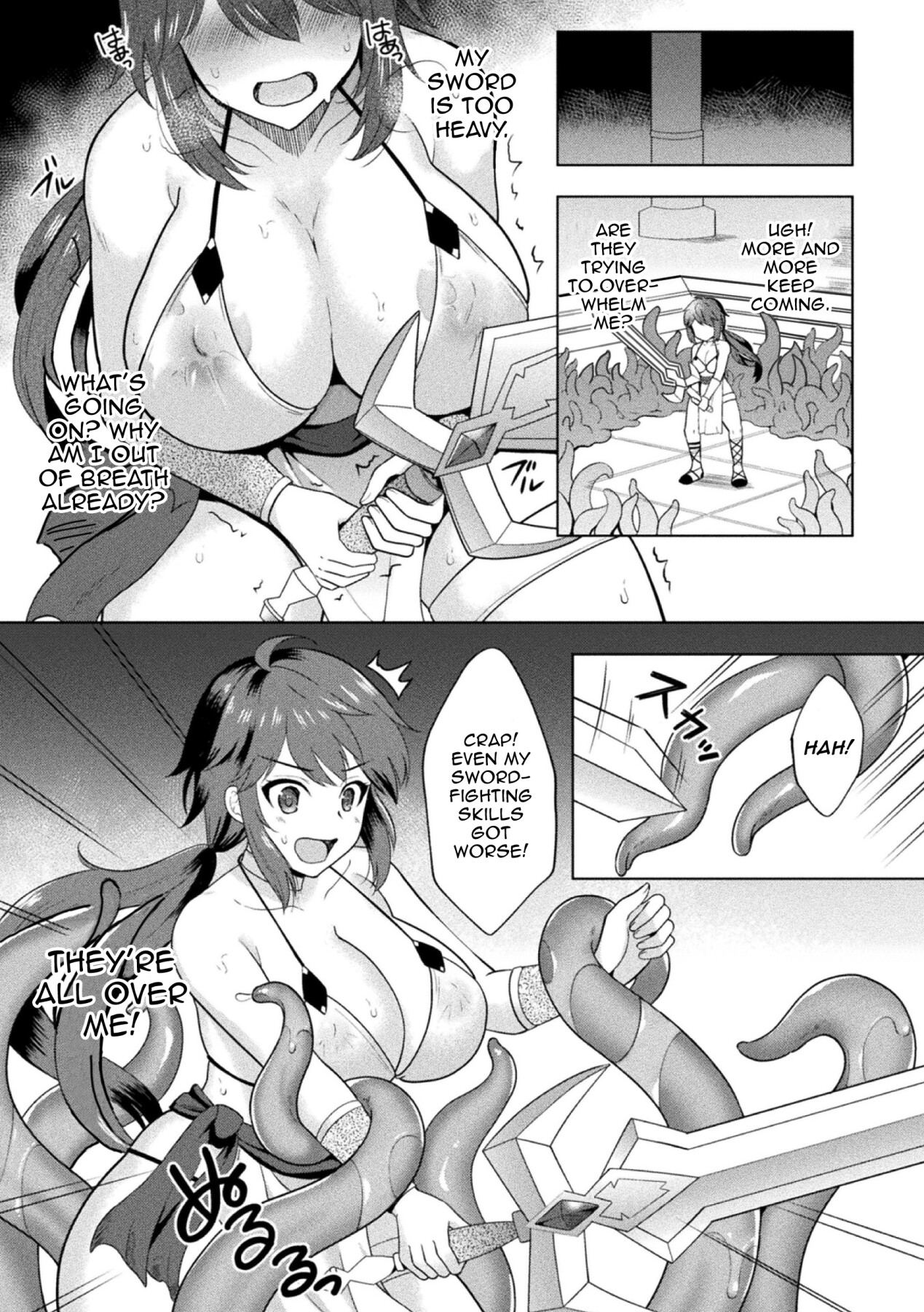 Hentai Manga Comic-Feminized Knight Belveed-Read-5